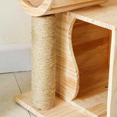 如何用木材制作猫屋（防腐木材如何制作）